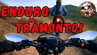 SI FA QUASI BUIO E CI LANCIAMO IN UN SENTIERO! 🐼 Enduro in Liguria 21
