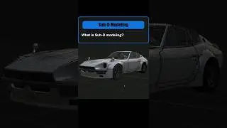 What is Sub-D Modeling? #3dmodeling #tutorial #blender3d