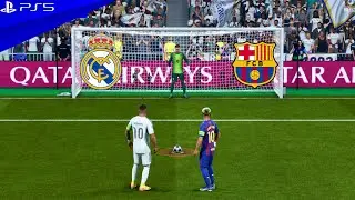 REAL MADRID VS FC BARCELONA | UCL FINAL | MBAPPE VS YAMAL | FC 26 PENALTY SHOOTOUT - PS5