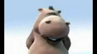 Funny pixar hippo