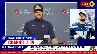 QB Sam Darnold   I'm So Happy To Be A Part Of This Group   Seattle Seahawks