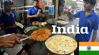 Indian Frankie Street Food | Mumbai&rsquo;s Best Frankie Roll | Spicy & Delicious Street Food in India 🍴🔥
