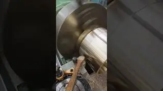 machining large Bronze bearings on Cazeneuve HB725 #machinist #asmr #machineshop #machine #drejeb&aelig;nk