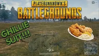 PlayerUnknown's Battlegrounds - First Place Squad - First Time With The Ghillie Suit