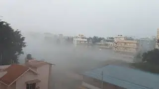 Bangalore foggy weather today 