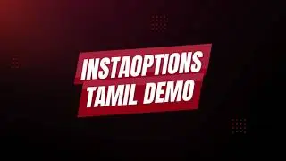 InstaOptions Demo (Tamil)