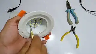 How to Repair Ceiling SMD Light  / In Pashto .