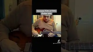 Early Genesis to start the year Firth of Fifth #guitarcraft #progguitarist