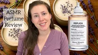 ASMR-обзор парфюма - REPLICA Coffee Break - постукивание по стеклу и тихий голос