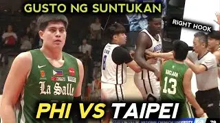 DLSU (Philippines) vs Taipei University, Na Eject ang Mayabang! Rambol ang Gusto | Highlights 