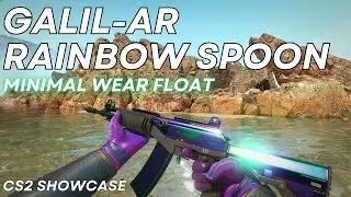 Galil-AR Rainbow Spoon (Minimal Wear) | CS2 Skin Showcase #1067