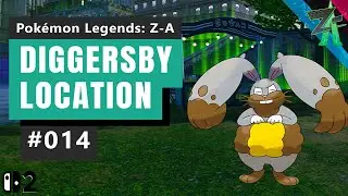 Как получить Диггерсби в Pokemon Legends Z-A