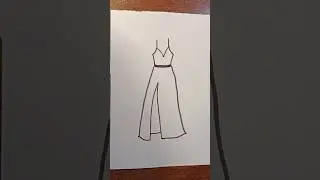 HOW TO DRAW A MODEL FASHION👗👗