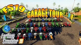 FS19 | Garage Tour | Tractors | Farming Simulator 19