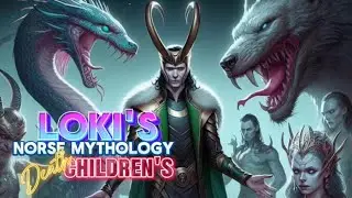 Loki's Children - The Fate of His Children in Norse Mythology #norsemythology #loki #thor #odin