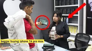 Beggar Buying iphone 14 Pro Max Prank-Rich Beggar @Bobby Butt