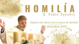 Homil&iacute;a de hoy Pablo Sanchis -  (Juan 1, 1-18) - 31/12/2025