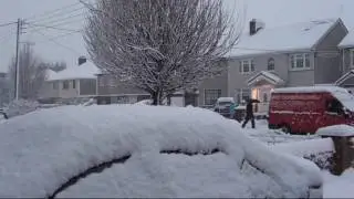 Snow in Dublin (December 2010) [Music: Snow Patrol - Just Say Yes]