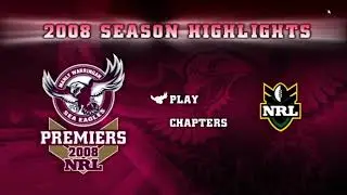 Season Highlights Manly Sea Eagles Premiers 2008 Ending Steve Menzies Luke Williamson