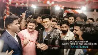 Sources Supplements 1st Franchise Grand Opening by India's Fitness Icon Sahil Khan