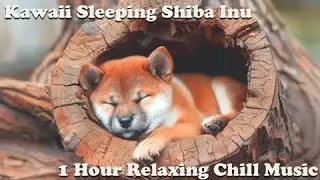 1 Hour of Relaxing Chill Sleeping Shiba Inu Music