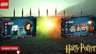 LEGO Harry Potter Brickheadz 40495 | 40496