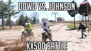 KX500 BATTLE!!! JOHN DOWD VS. KEITH JOHNSON @ SOUTHWICK