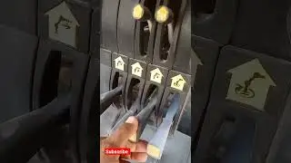 Boom truck control lever
