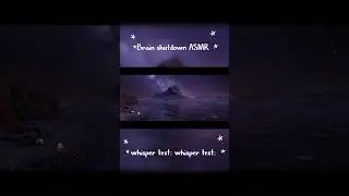 Welcome to SleepWave #brainshutdown #fastandslowasmr #headphonetingles #sleepasmr #sleeptriggers