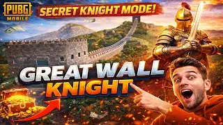 Great Wall Knight😱| PUBG | WOW MODE | CODE-12529379😍