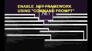 How to fix unable to install .Net framework 3.5 using CMD