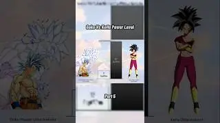 Goku Vs Kefla Power Level Part 5 #goku #kefla #dragonball #dragonballdaima #shorts