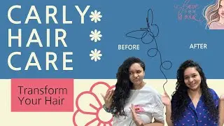 Curly hair maintain | Indian curly hair routine | Summer Curly Hair Routine for beginners