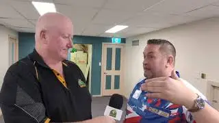 International darts player from Britain Alan 