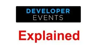 New Roblox Developer Events