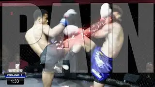 PAINFUL 🤕 KICKBOXING ~ Ralph Kerby Dieuveu vs Ryan James at XFN 49 ~ Coral Springs Center For Arts