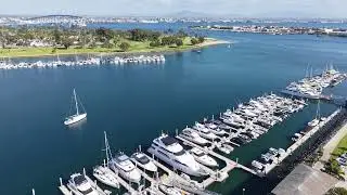 Coronado Beach Drone Aerial - Feb 2025 4K