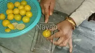sweet lemon recipe | lemo ka murabba | by Nayab ke life