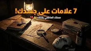 جسدك يصرخ بـ ٧ علامات خطيرة.. هل تعاني من الكبت العاطفي الصامت؟ 💔⚠️