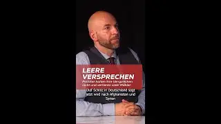 Politiker halten ihre Versprechen nicht und verlieren viele W&auml;hler