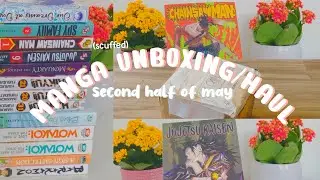 📦second half MAY manga unboxing/haul (wotakoi+haikyu!!+jjk+chainsaw man+hell's paradise)