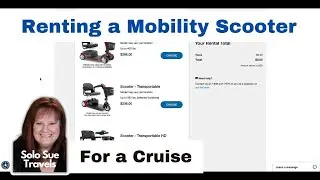 How to rent a Mobility Scooter for a Cruise | Scootaround.com |  Solo Travel