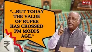 “…But Today The Value Of The Rupee Has Crossed PM Modi's Age.”
