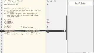 Swift Programming #4: Strings and Characters