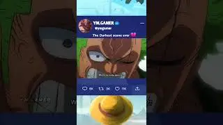 Zoro reaction to yasuie death