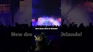 NEW Drone Show at Universal Studios Florida was INCREDIBLE!