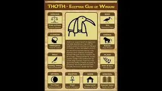 Attributes of THOTH Egyptian God of Wisdom