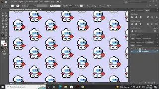 dig dug pixel speed art - illustrator tutorial