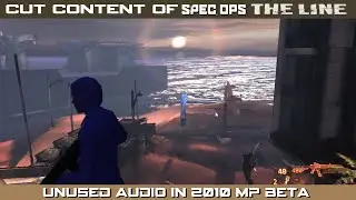 Cut Content of Spec Ops: The Line - Unused Multiplayer Beta Audio Files