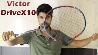 🔥 Victor DriveX 10 Metallic Review &ndash; The PERFECT Racket for Control & Power? | Full Play-Test 🎯🏸